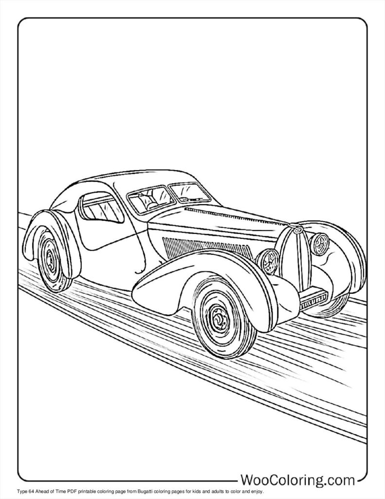 100  Bugatti coloring pages  Free PDF To Print  - 16