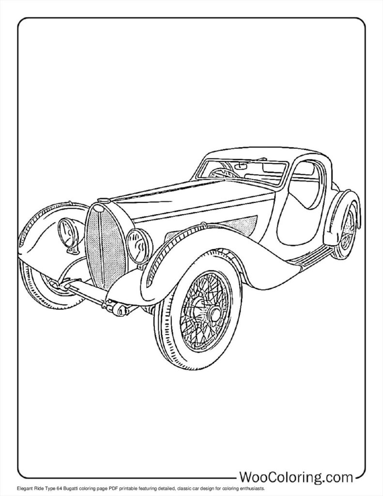 100  Bugatti coloring pages  Free PDF To Print  - 42