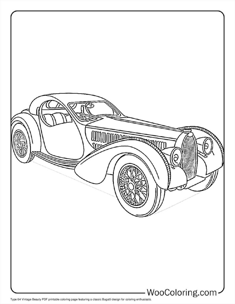 100  Bugatti coloring pages  Free PDF To Print  - 90