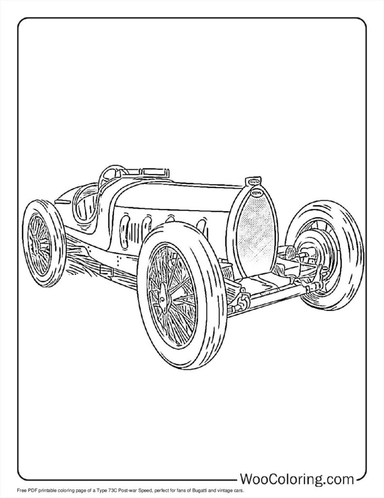 100  Bugatti coloring pages  Free PDF To Print  - 46