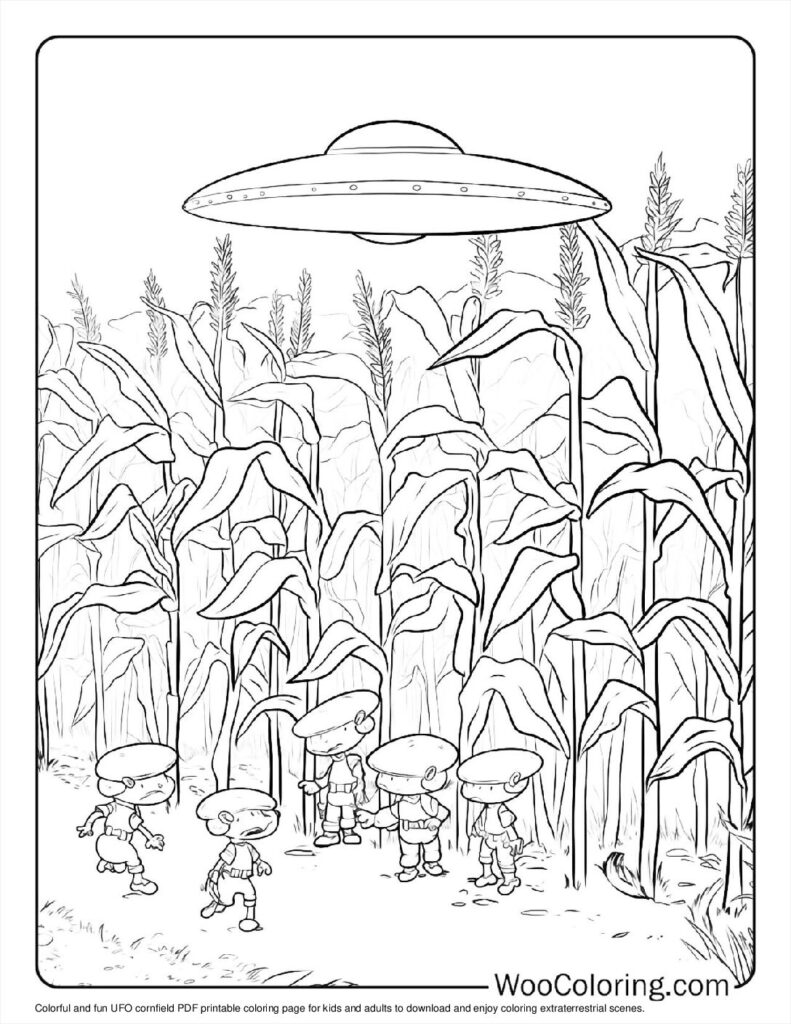 100  Alien coloring pages  Free PDF To Print  - 3