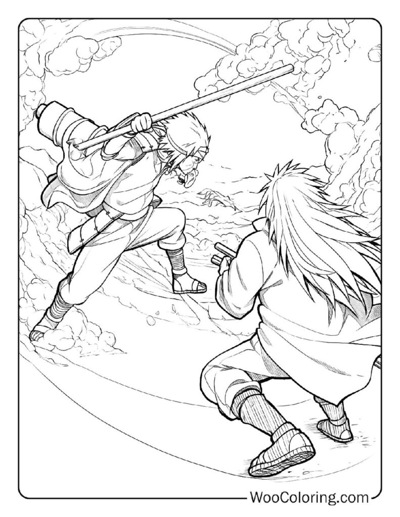 100  Naruto coloring pages  Free PDF To Print  - 18