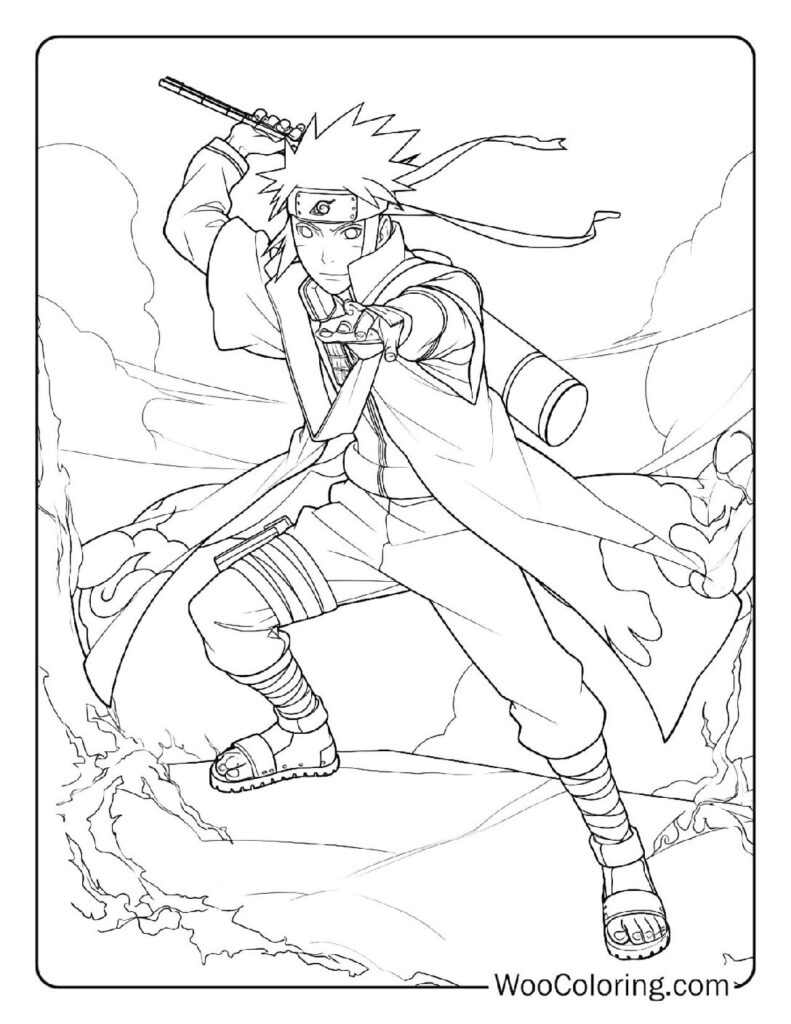 100  Naruto coloring pages  Free PDF To Print  - 48