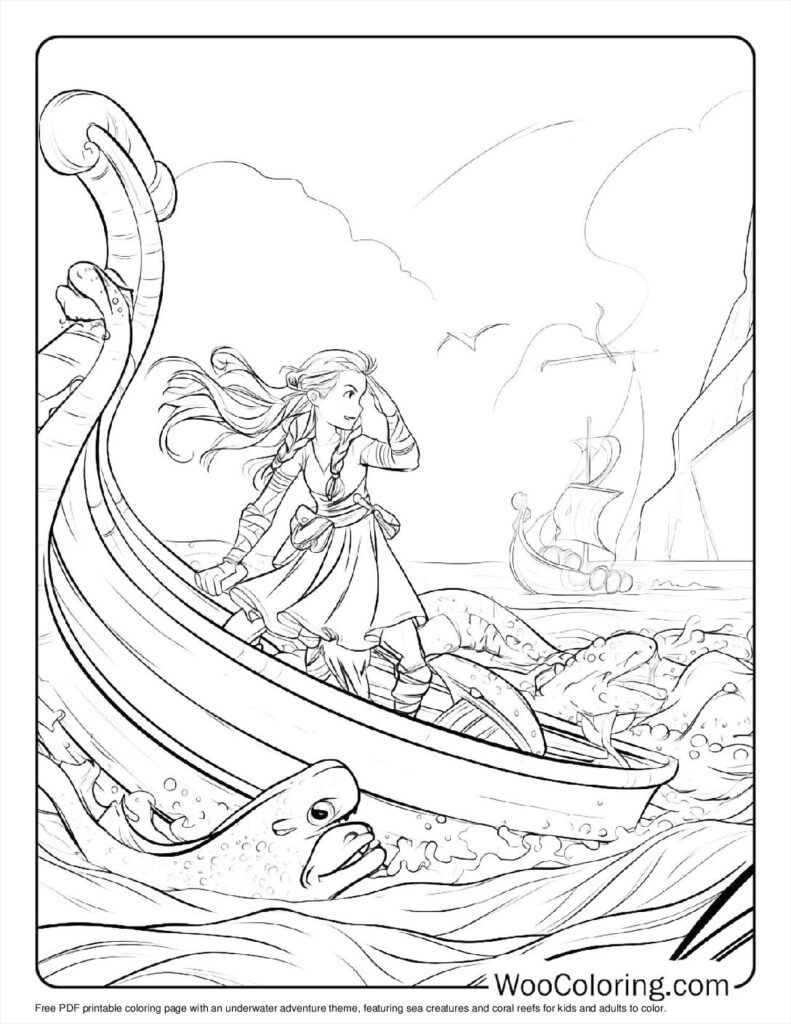 100 Viking coloring pages Free PDF To Print - 81