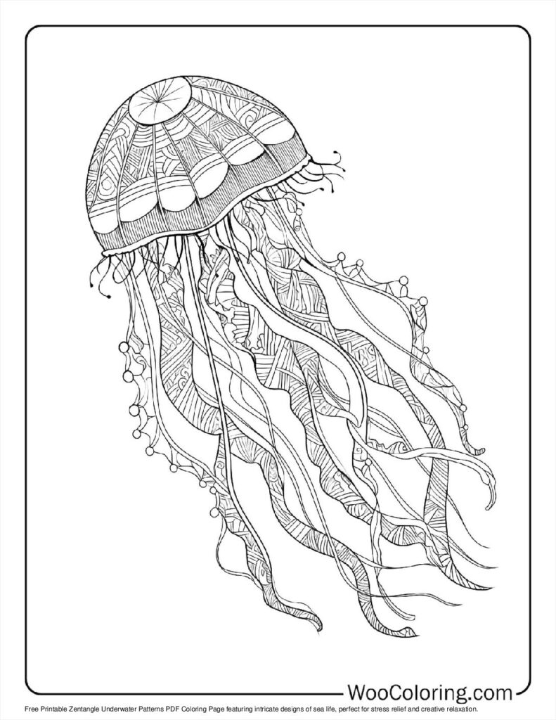 100  Zentangle coloring pages  Free PDF To Print  - 53
