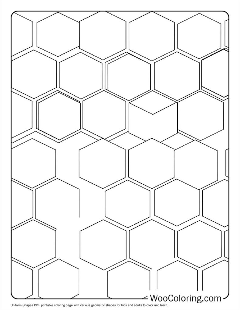 100  Geometric coloring pages  Free PDF To Print  - 68