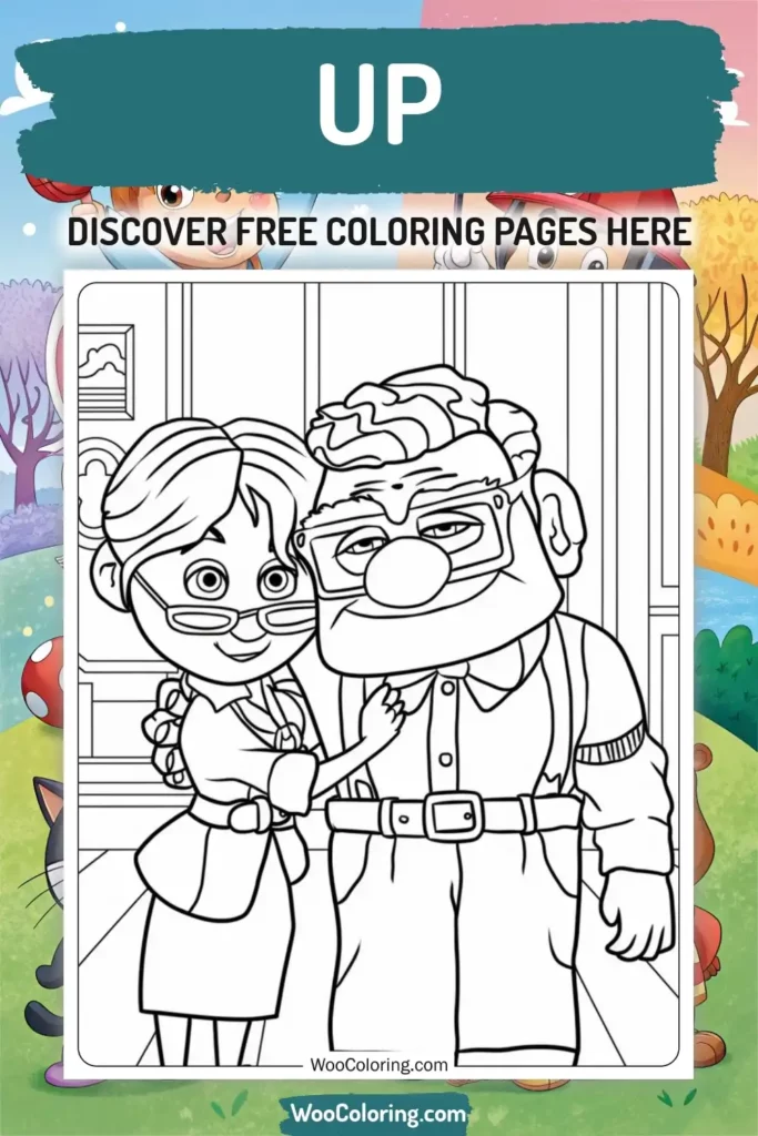 Up coloring pages designs from TV Show