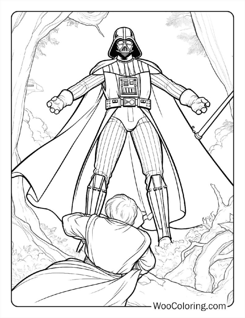 100  Star Wars coloring pages  Free PDF To Print  - 9