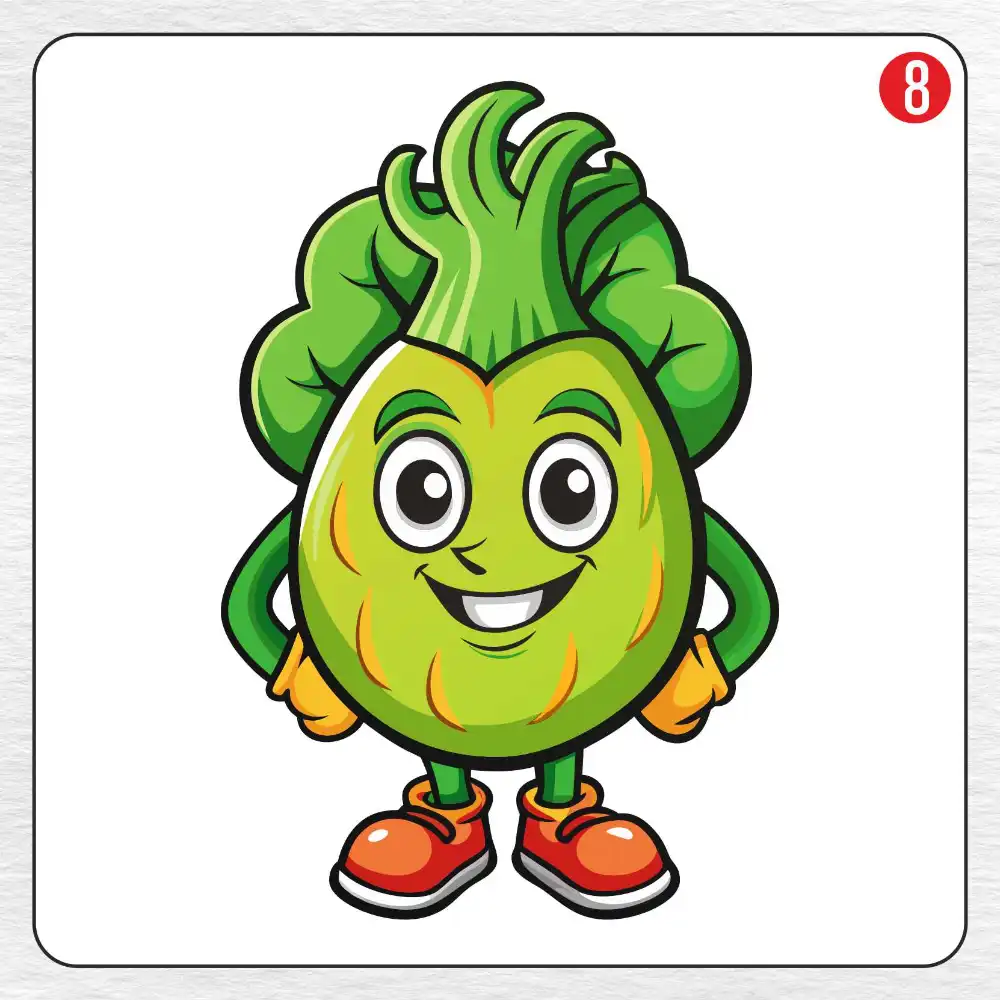 28 Vegetable Coloring Pages  Free PDF To Print  - 27