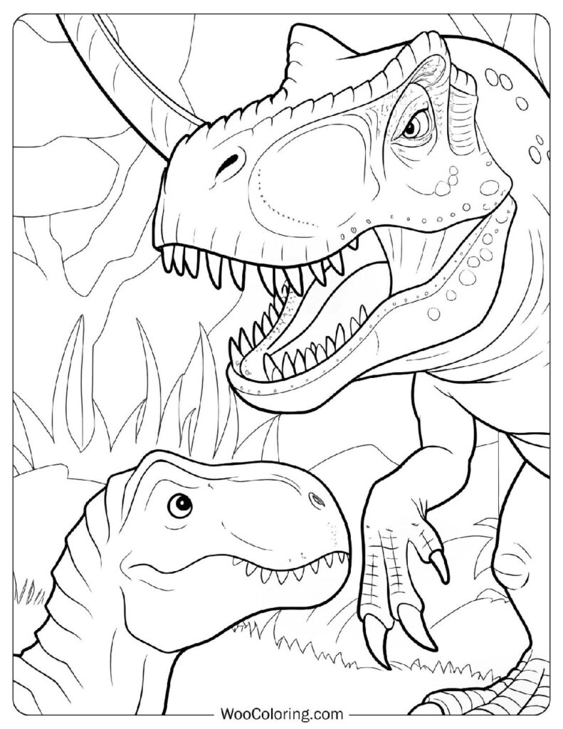 Velociraptor vs. T-Rex Showdown For Kids