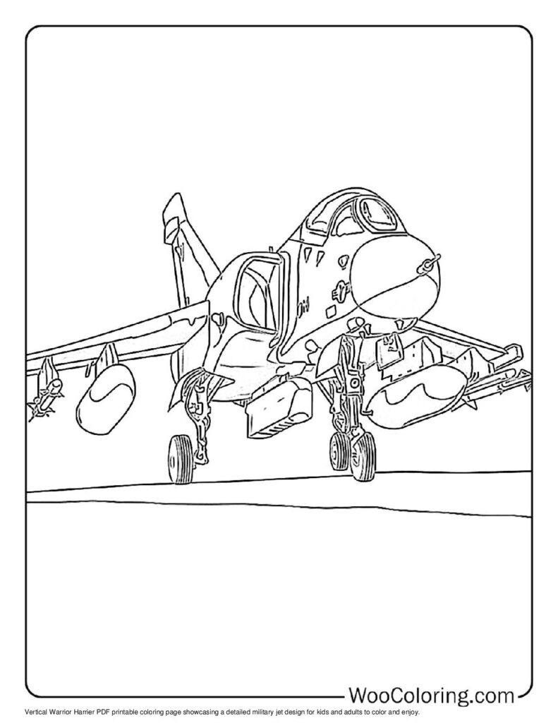 100  Jet coloring pages  Free PDF To Print  - 3