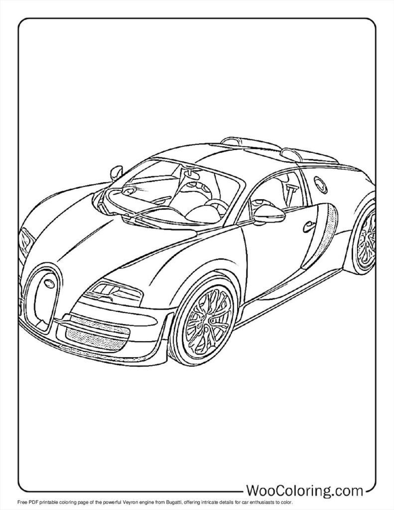 100  Bugatti coloring pages  Free PDF To Print  - 58