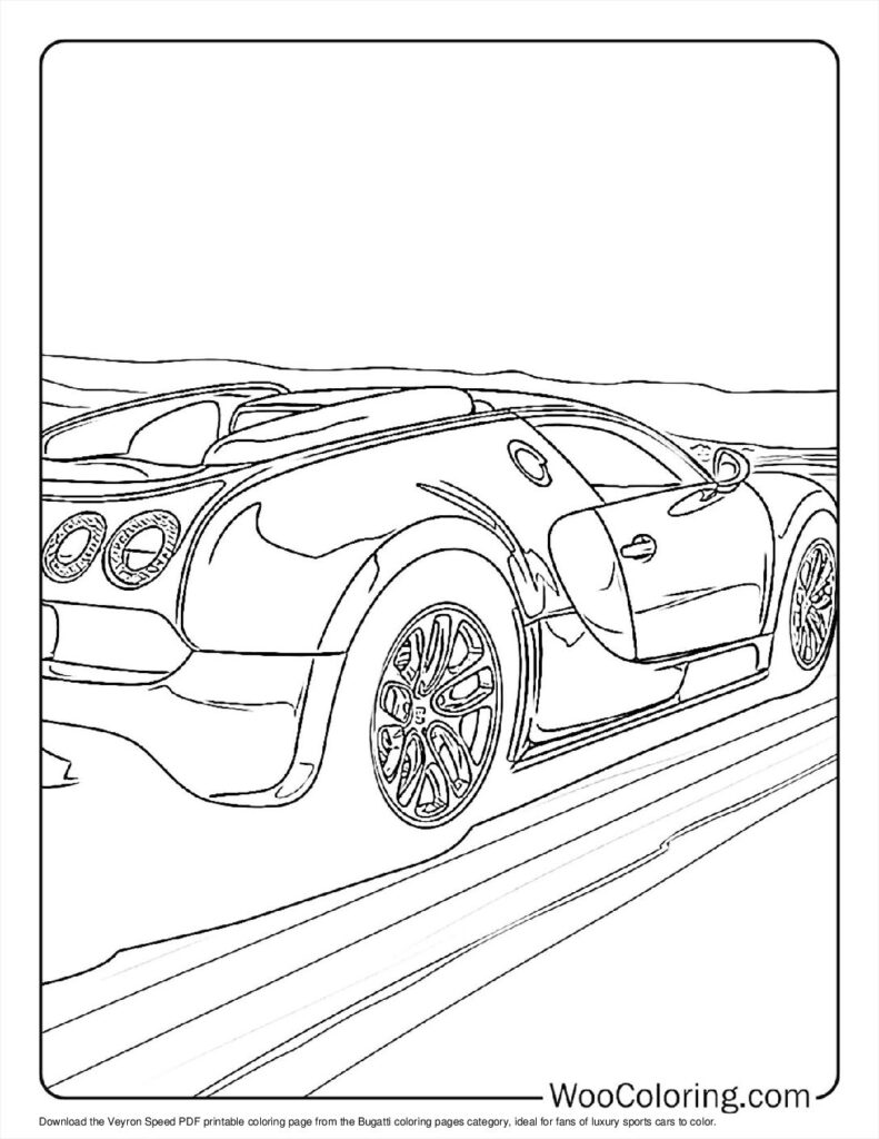 100  Bugatti coloring pages  Free PDF To Print  - 37