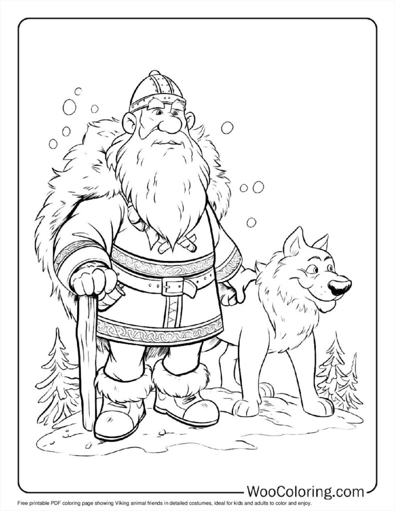 100 Viking coloring pages Free PDF To Print - 96