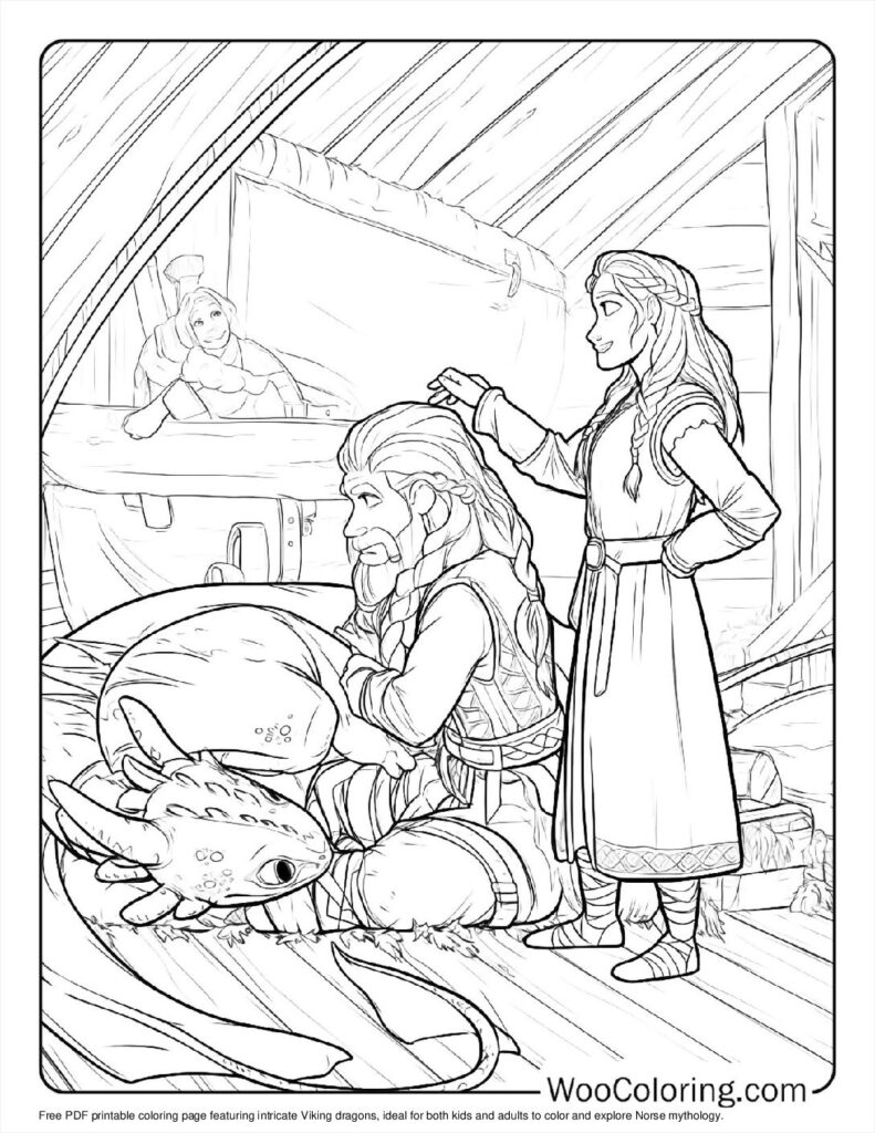 100 Viking coloring pages Free PDF To Print - 39