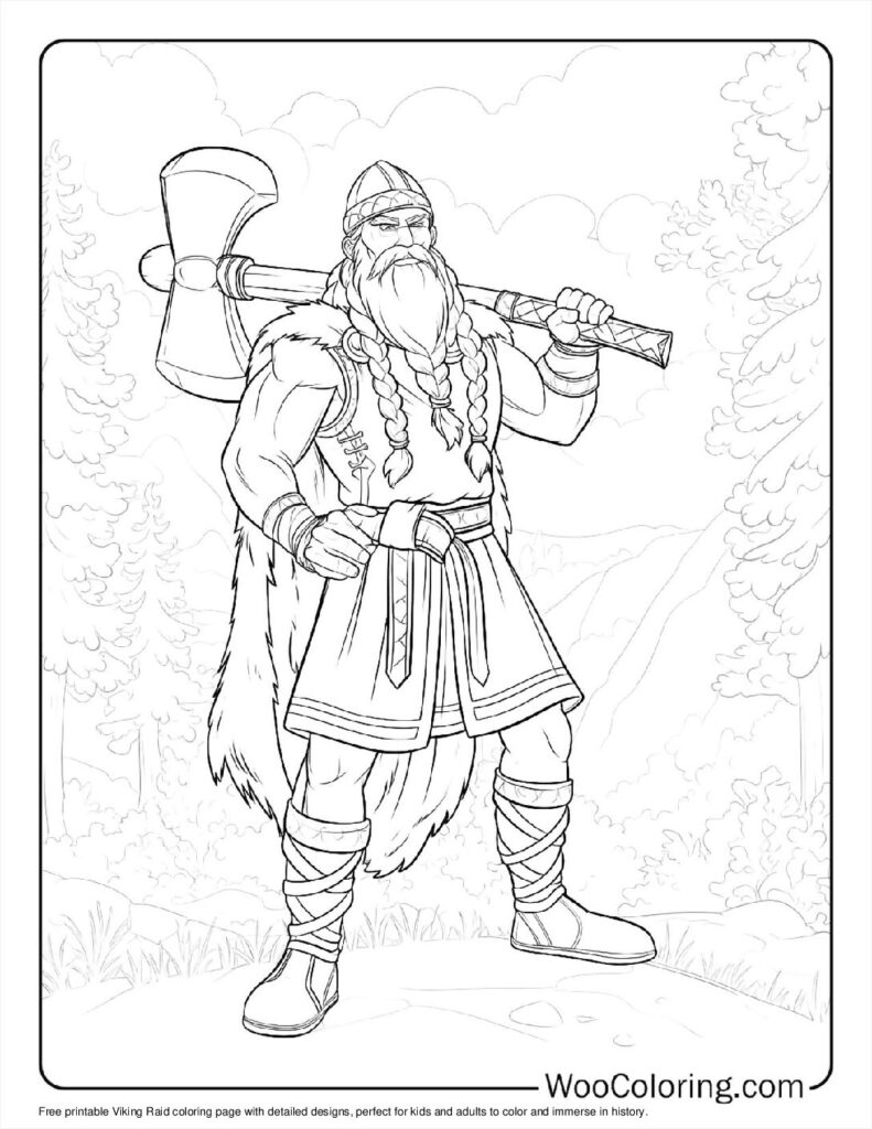 100 Viking coloring pages Free PDF To Print - 15