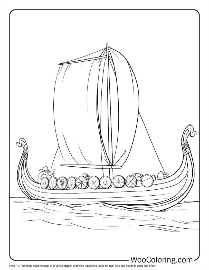 100 Viking coloring pages Free PDF To Print - 33