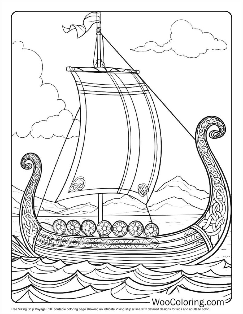 100 Viking coloring pages Free PDF To Print - 64