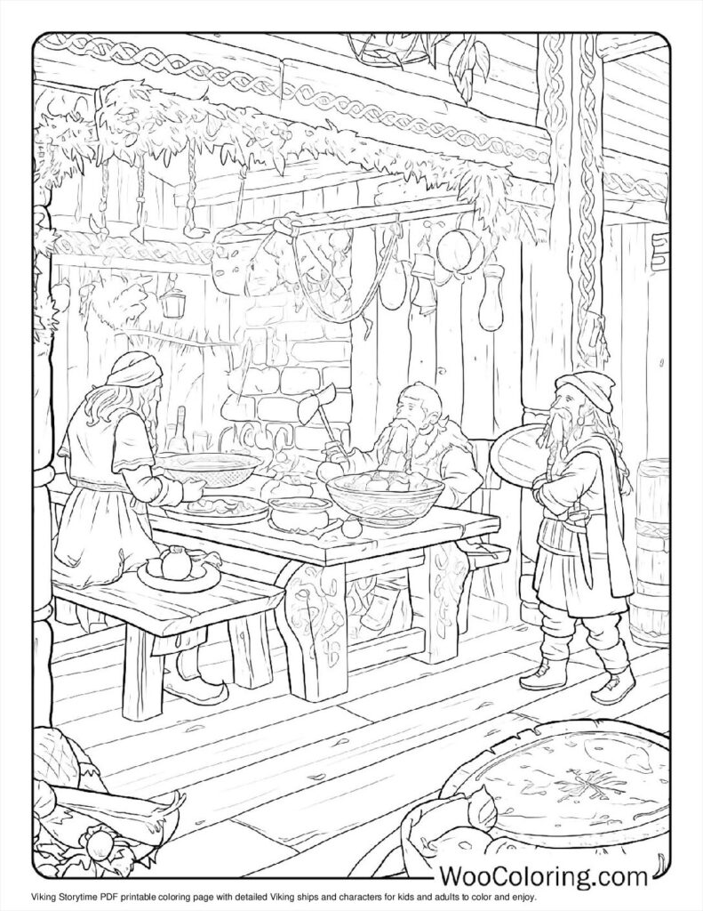 100 Viking coloring pages Free PDF To Print - 19