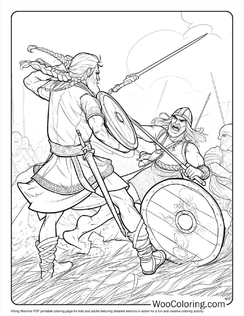 100 Viking coloring pages Free PDF To Print - 36
