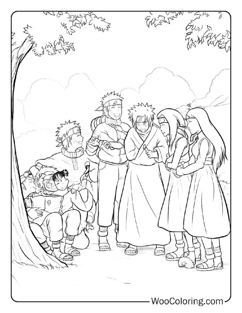 100  Naruto coloring pages  Free PDF To Print  - 98