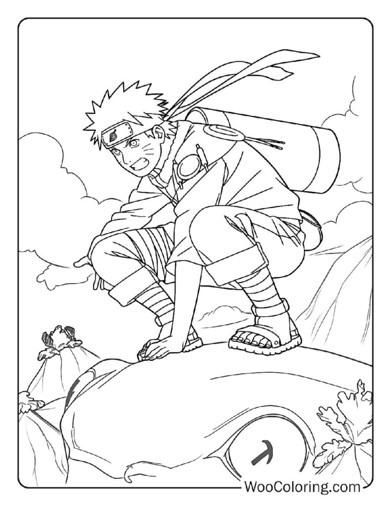 100  Naruto coloring pages  Free PDF To Print  - 86