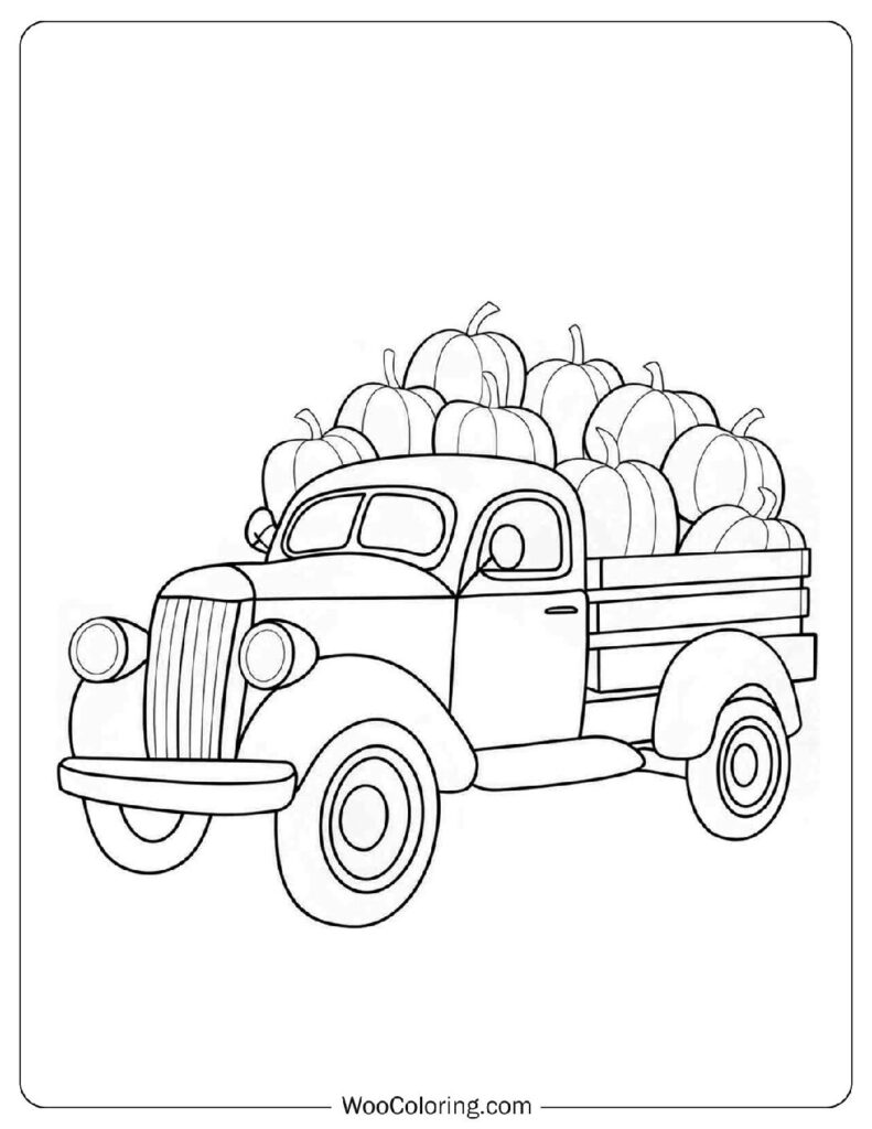 66 Pumpkin Coloring Pages  Free PDF To Print  - 37