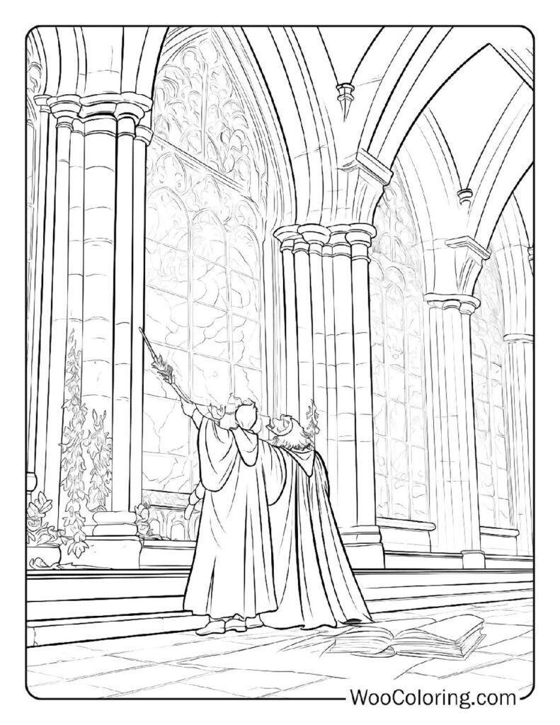 100  Harry Potter coloring pages  Free PDF To Print  - 63