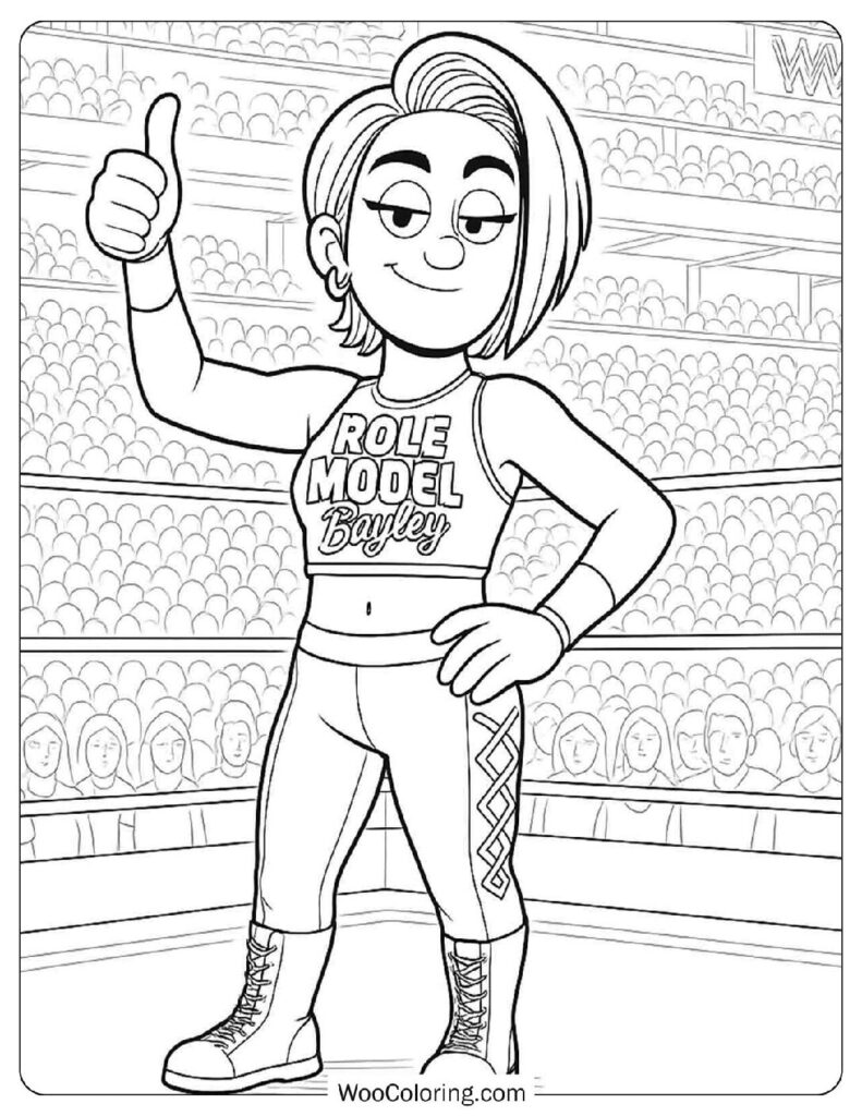 WWE Bayley The Role Model Superstar