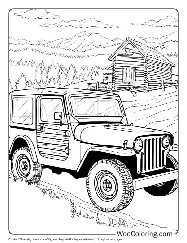 100  Jeep coloring pages  Free PDF To Print  - 52