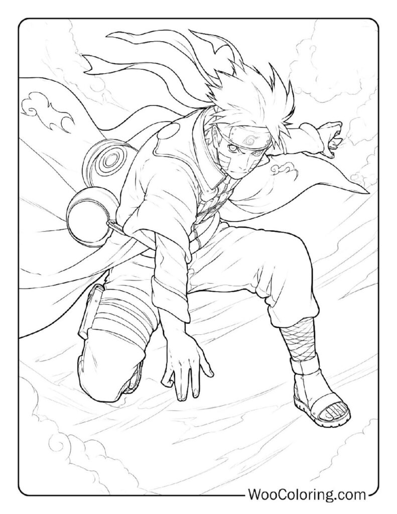 100  Naruto coloring pages  Free PDF To Print  - 30
