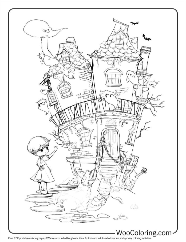 100  Wario coloring pages  Free PDF To Print  - 16