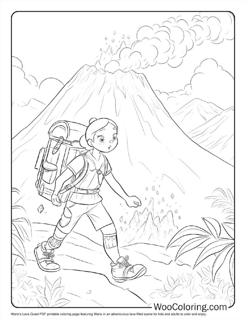 100  Wario coloring pages  Free PDF To Print  - 13