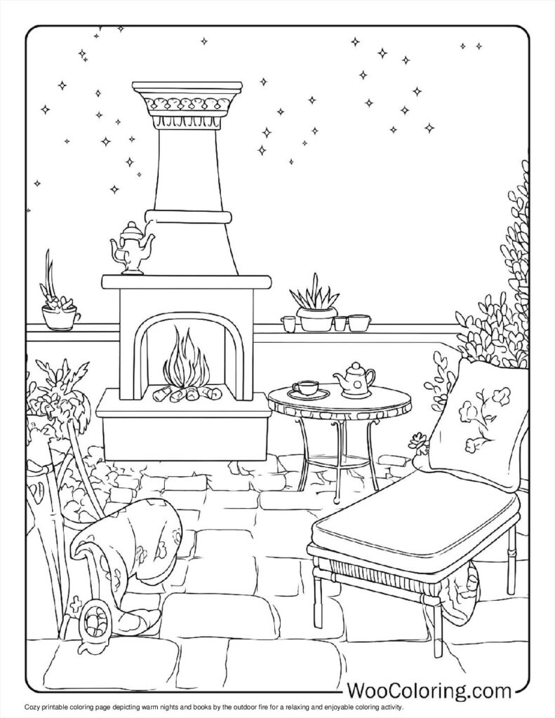 100  Cozy coloring pages  Free PDF To Print  - 87