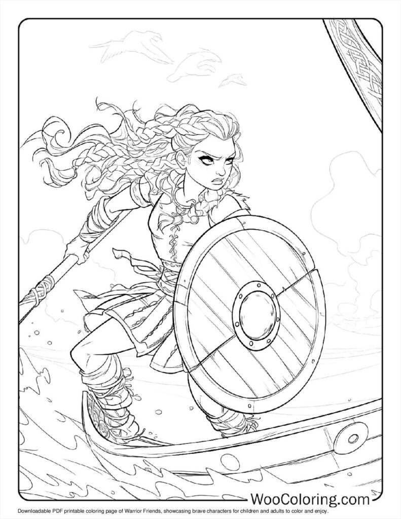 100 Viking coloring pages Free PDF To Print - 16