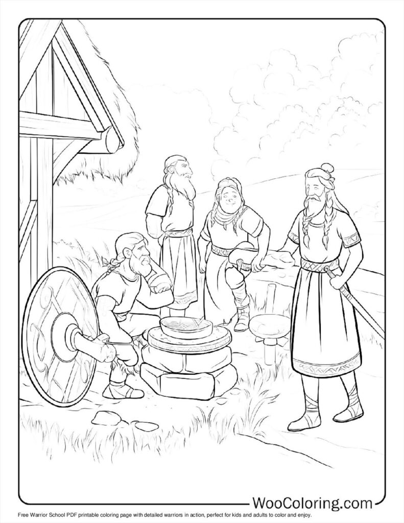 100 Viking coloring pages Free PDF To Print - 39