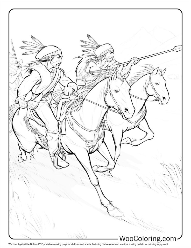 100  Native American coloring pages  Free PDF To Print  - 27