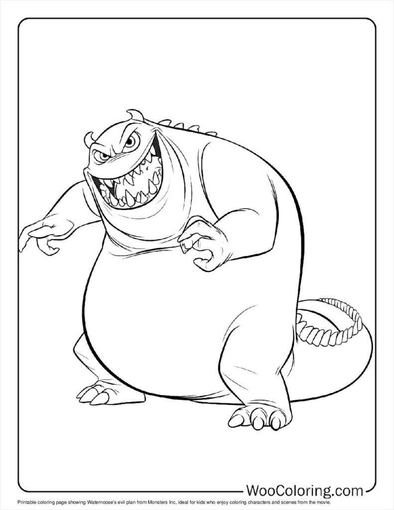 Waternoose’s evil plan