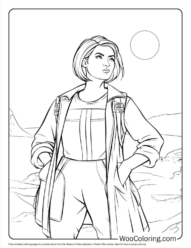 100  Doctor Who coloring pages  Free PDF To Print  - 77