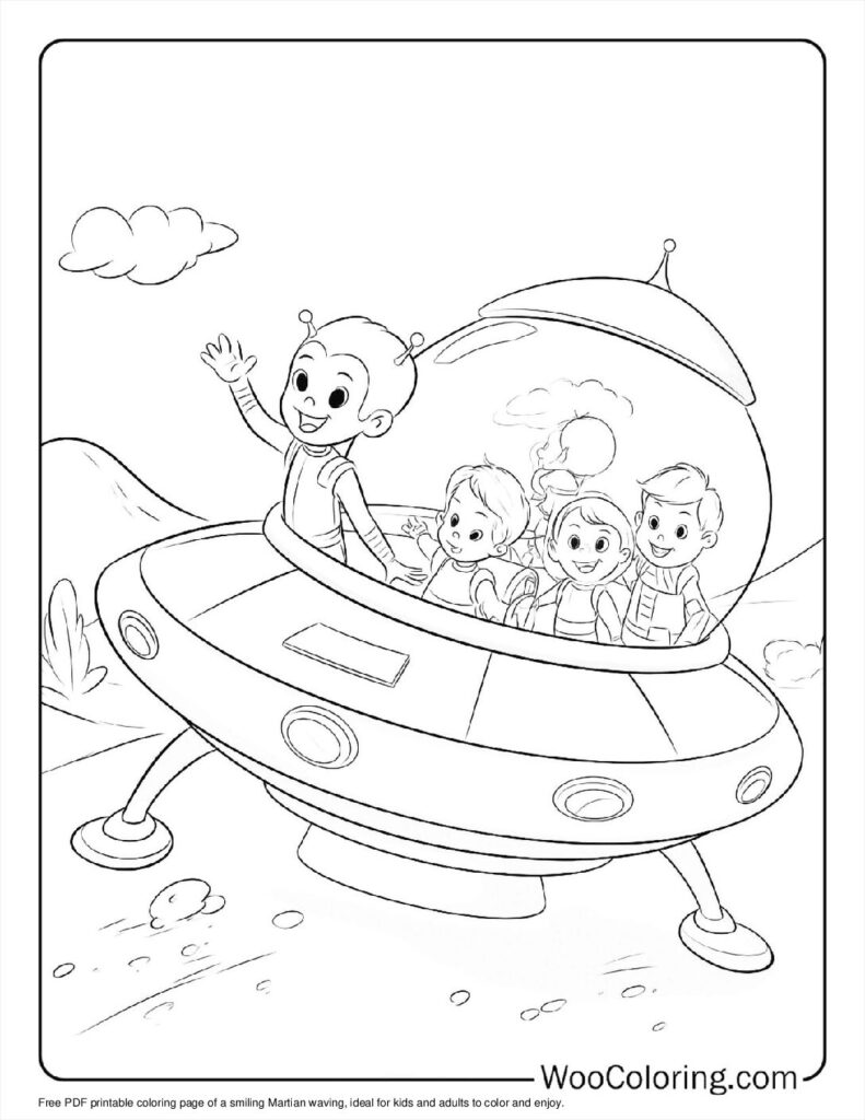 100  Alien coloring pages  Free PDF To Print  - 65