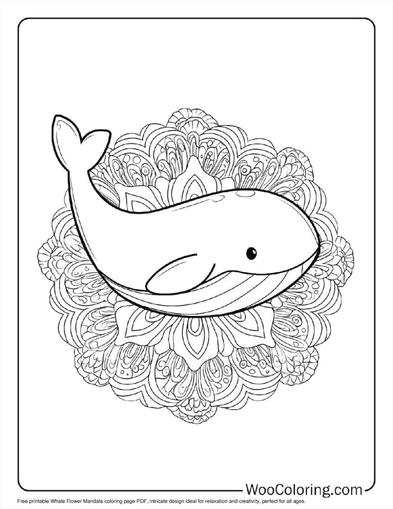 Whale Flower Mandala