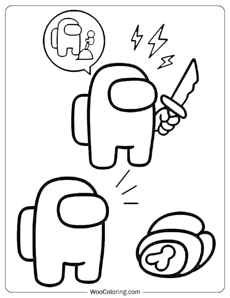 Crewmates in a meeting