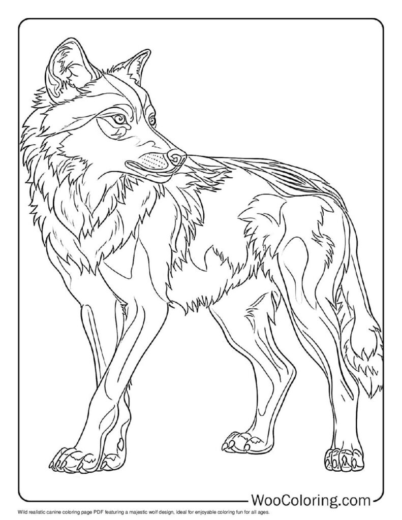 100  Wolf coloring pages  Free PDF To Print  - 82