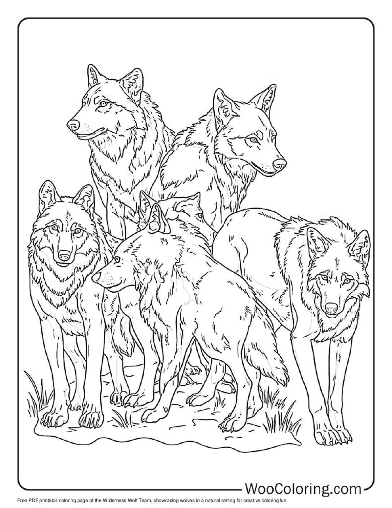 100  Wolf coloring pages  Free PDF To Print  - 26