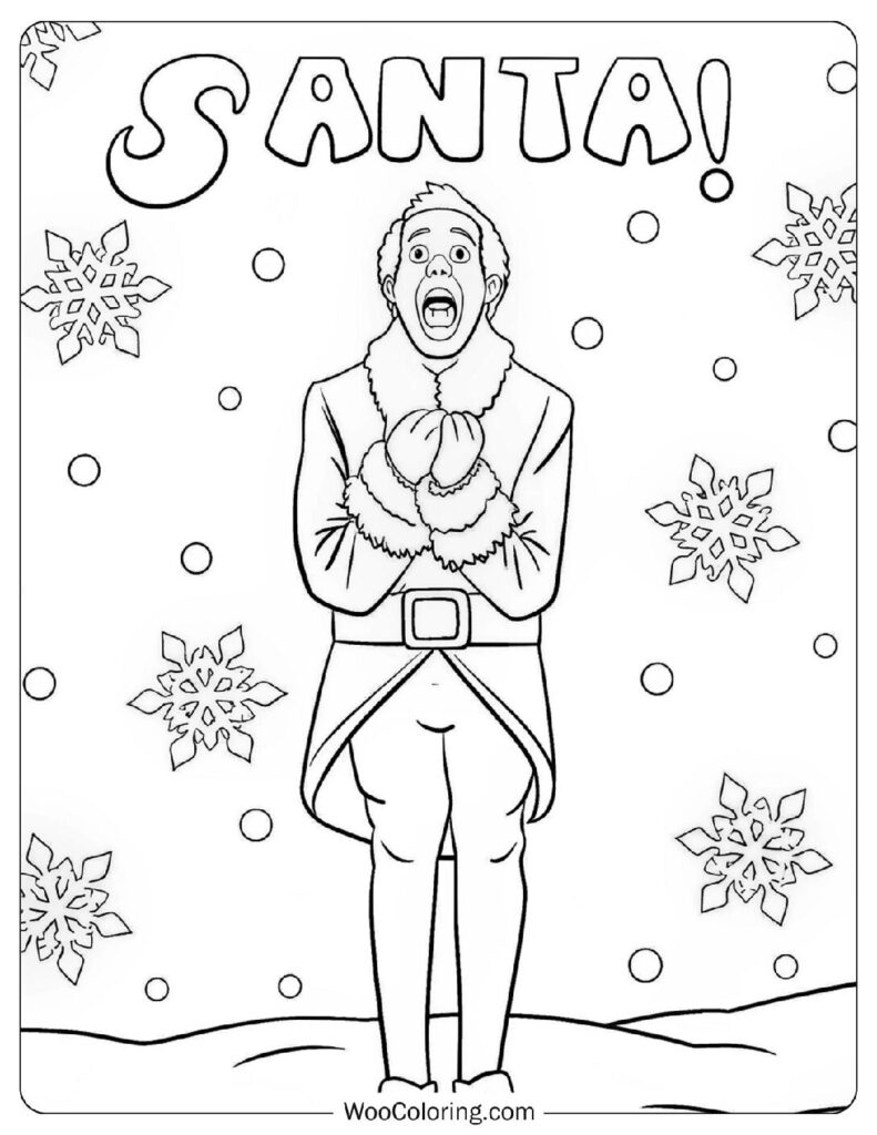 1 500 Christmas Coloring Pages  Free PDF To Print  - 25