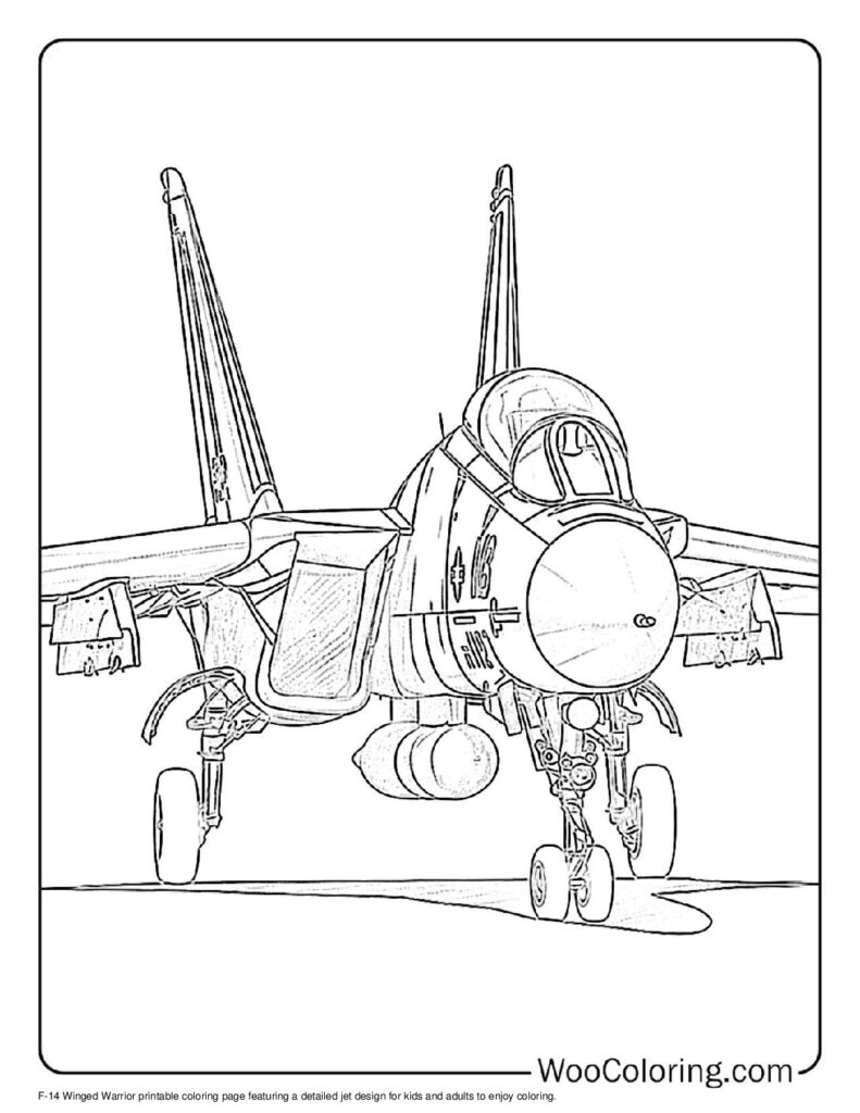100  Jet coloring pages  Free PDF To Print  - 53