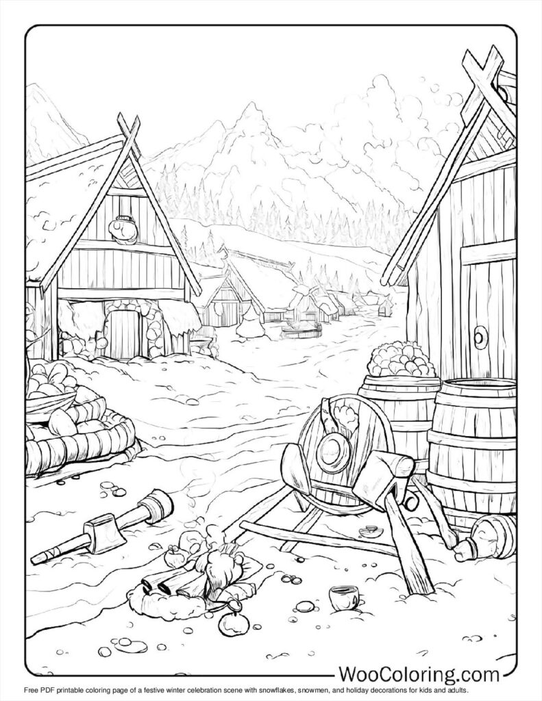 100 Viking coloring pages Free PDF To Print - 30