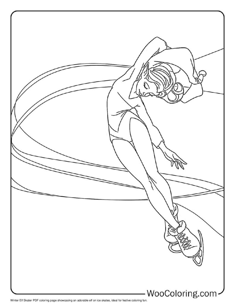 100 Elf coloring pages Free PDF To Print - 38