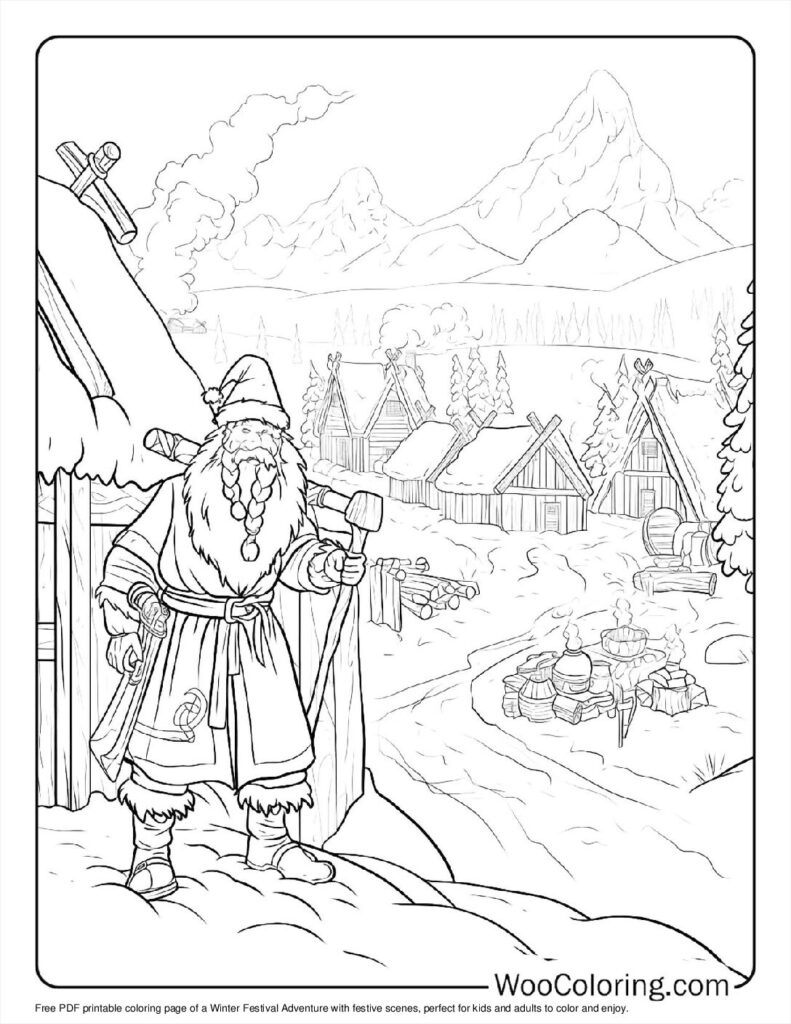 100 Viking coloring pages Free PDF To Print - 60