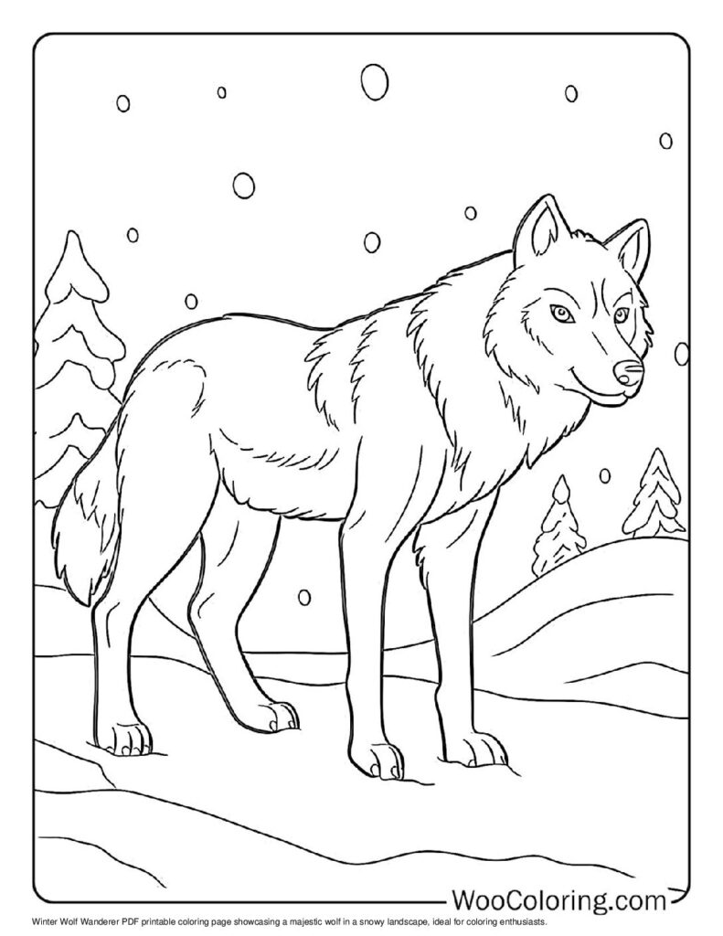 100  Wolf coloring pages  Free PDF To Print  - 48